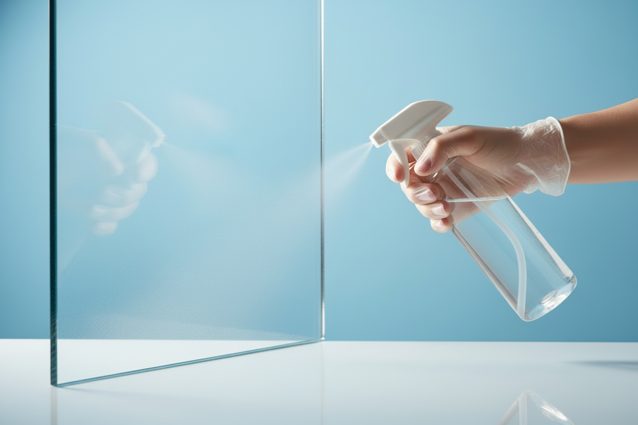 Glass, Chrome and Mirror