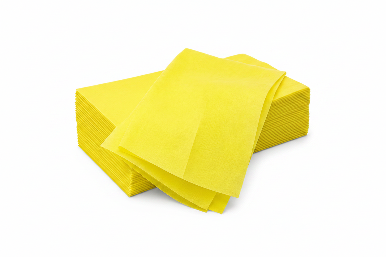 400/Pack - Masslinn Cloth - 16 x 24, Yellow (Chicopee)