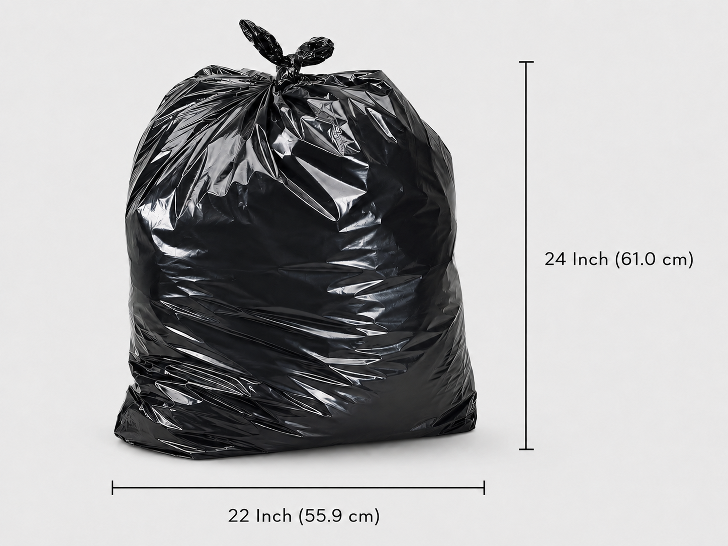 Garbage Bags - 22 x 24 (Regular) - 500 per case