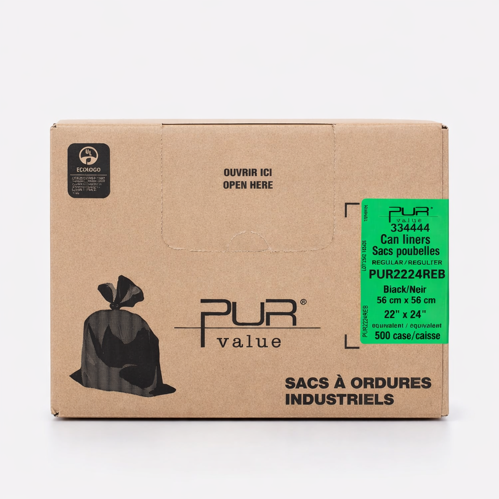 Garbage Bags - 22 x 24 (Regular) - 500 per case