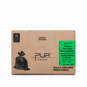 Garbage bags - 26 x 36 (Regular) - Black - 250 per case