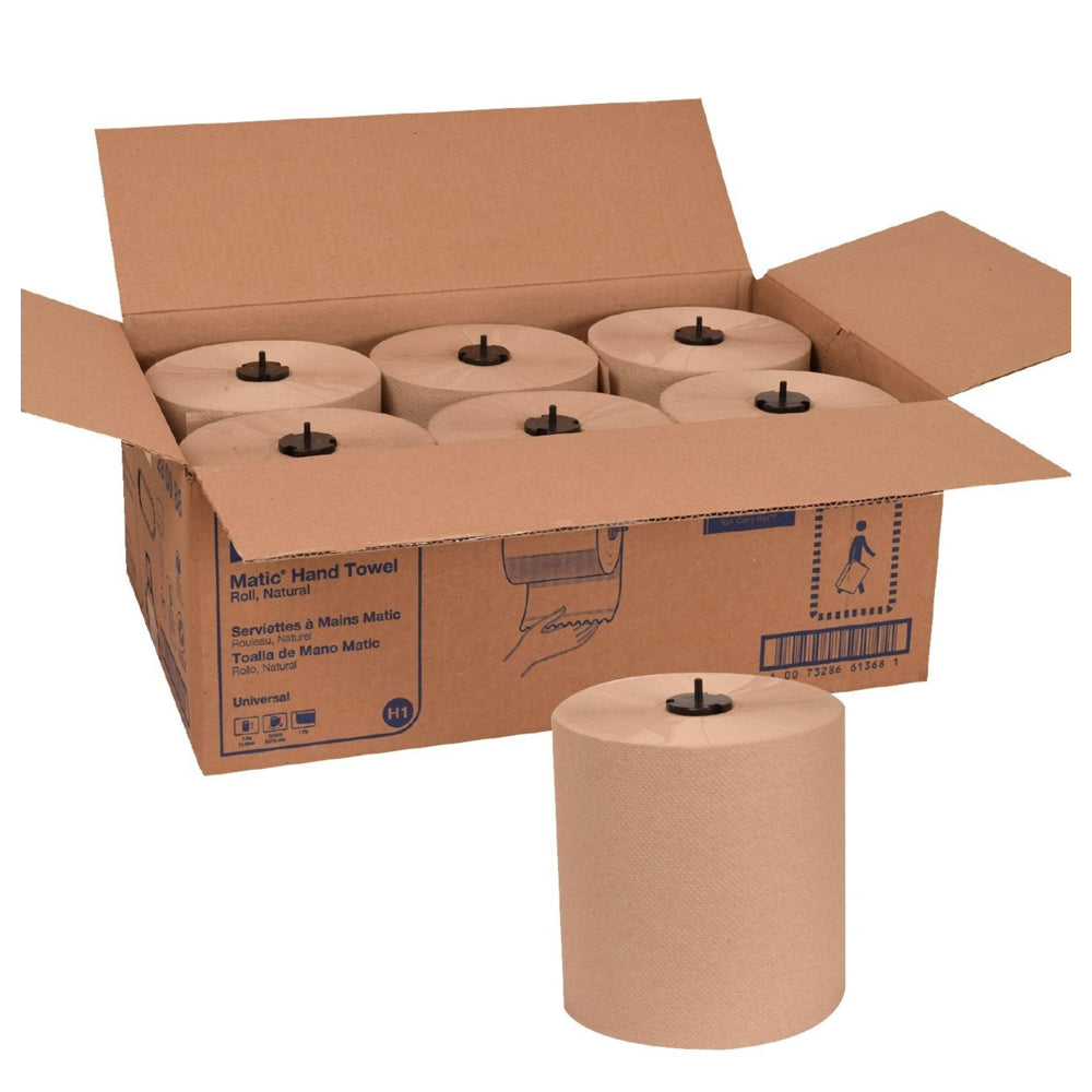 Tork Matic - Universal Towels, Natural, 700' - 6 Pack Rolls - 290088