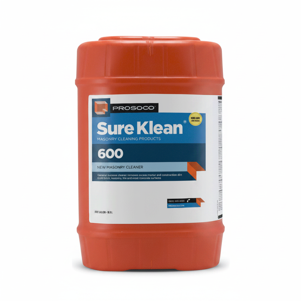Sure Klean 600 - New masonry cleaner -  Prosoco