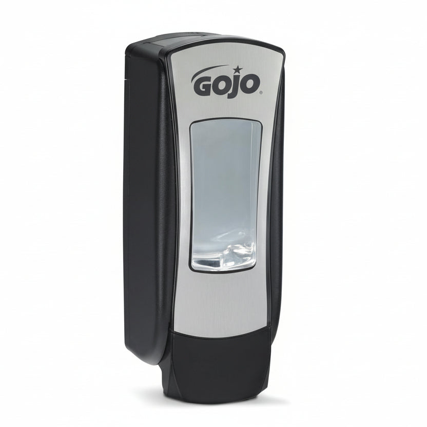 GOJO ADX Dispenser – Black & Chrome Push Button - 1250ml