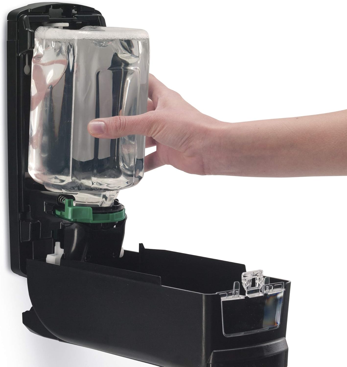 GOJO ADX Dispenser – Black & Chrome Push Button - 1250ml
