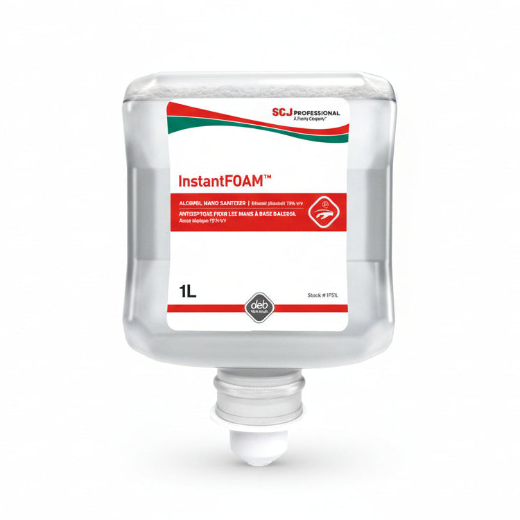 SCJ Refresh™ InstantFOAM Alcohol Hand Sanitizer, 6 x 1L per case (DEB1FS1L)