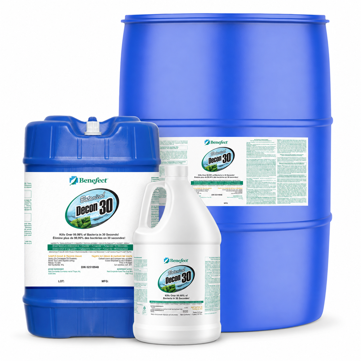 Benefect - Botanical Decon 30 Disinfectant - 4L