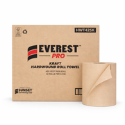 Kraft - Rouleau Papier à Main / Essuie-Tout – 12 Rouleaux par Caisse (425pi) – Everest Pro
