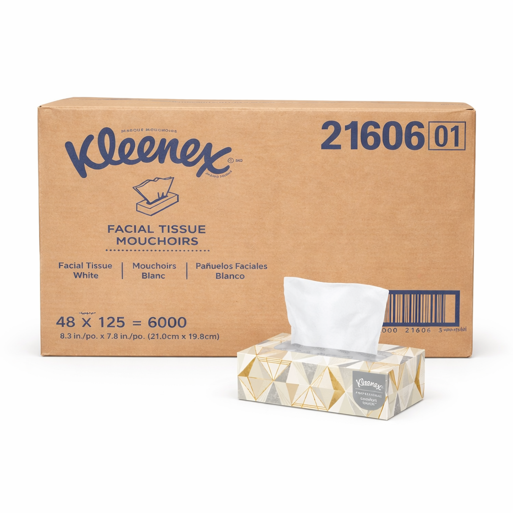Facial Tissues - Kleenex - 48 pack per box - 2160601