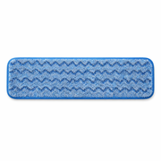Rubbermaid® HYGEN™ - Vadrouille Humide à Plat Bleu pour Nettoyage - 18"