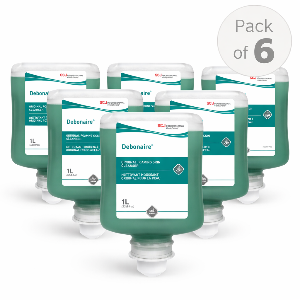SCJ Refresh™ Original Foaming Skin Cleanser, 6 x 1L per case - DEB218