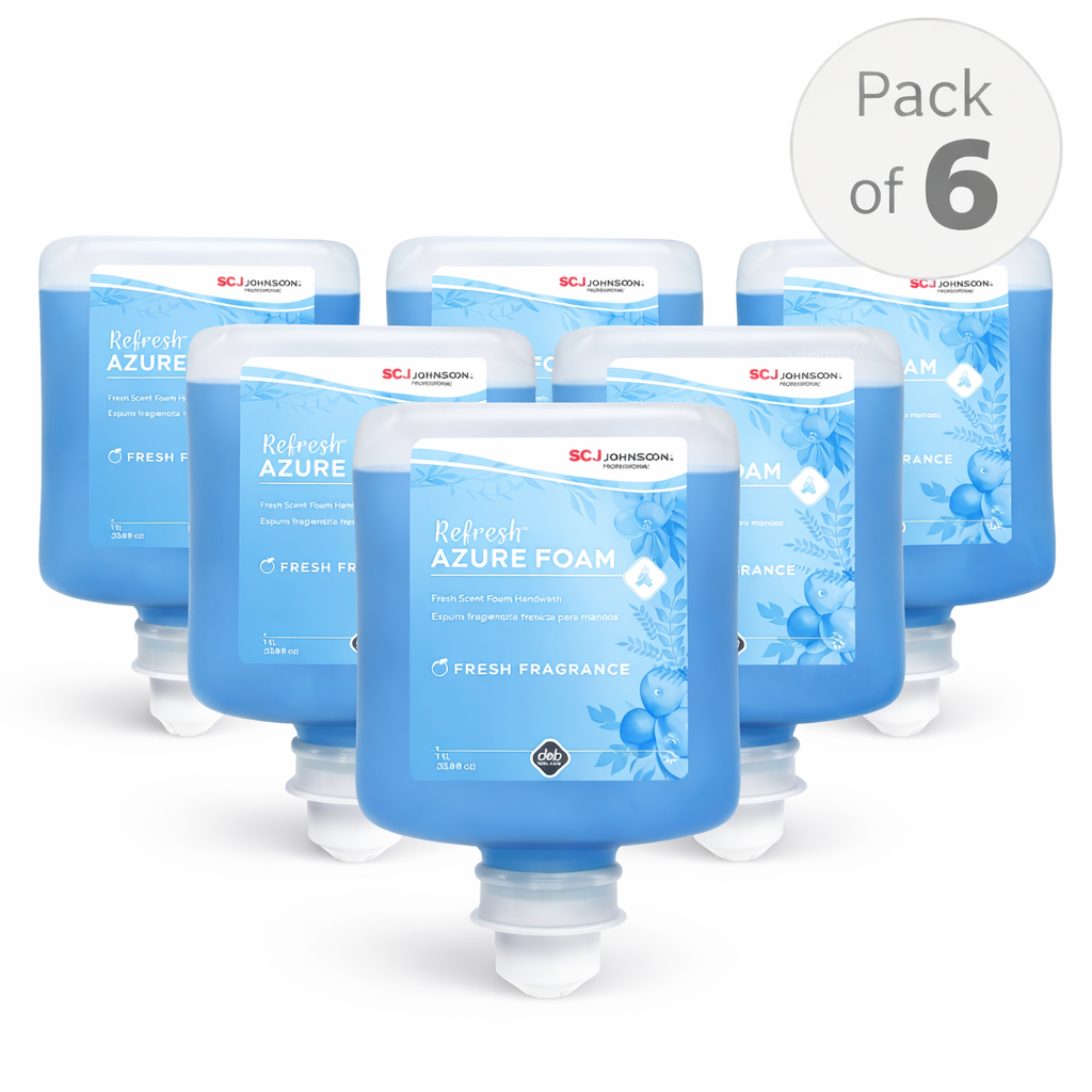SCJ Refresh™ Azure Foam Handwash Refill, 6 x 1L per case - DEAZU1L (DEB)