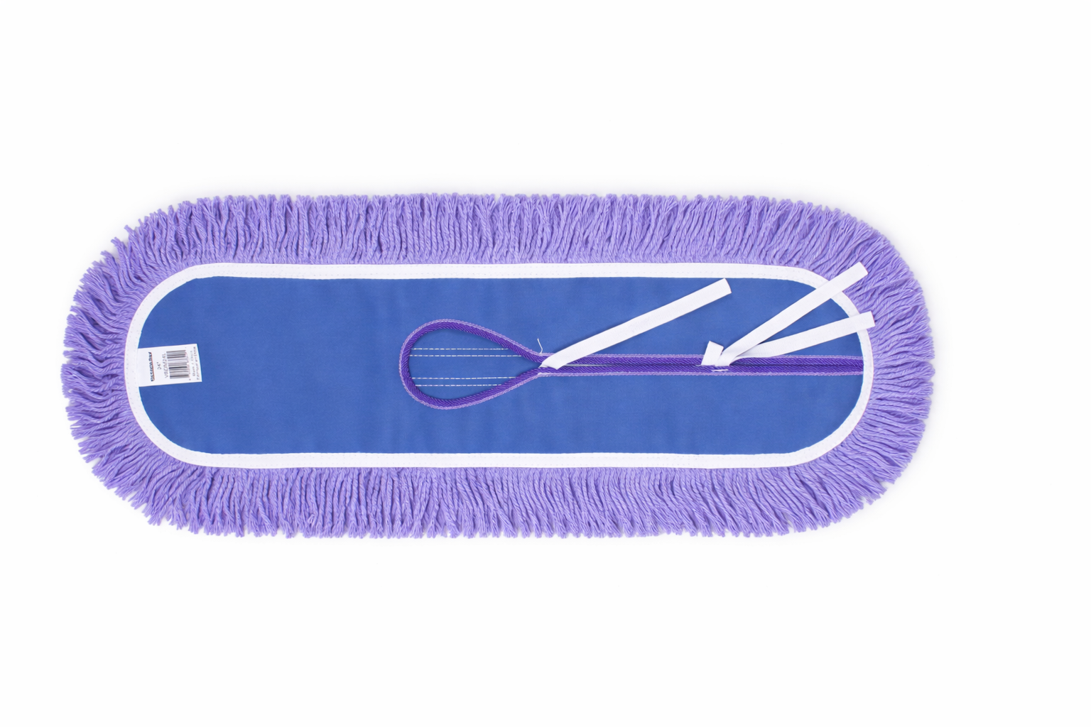 Dust Mop Head - Tie-On 18", 24", 36", 48", Blue