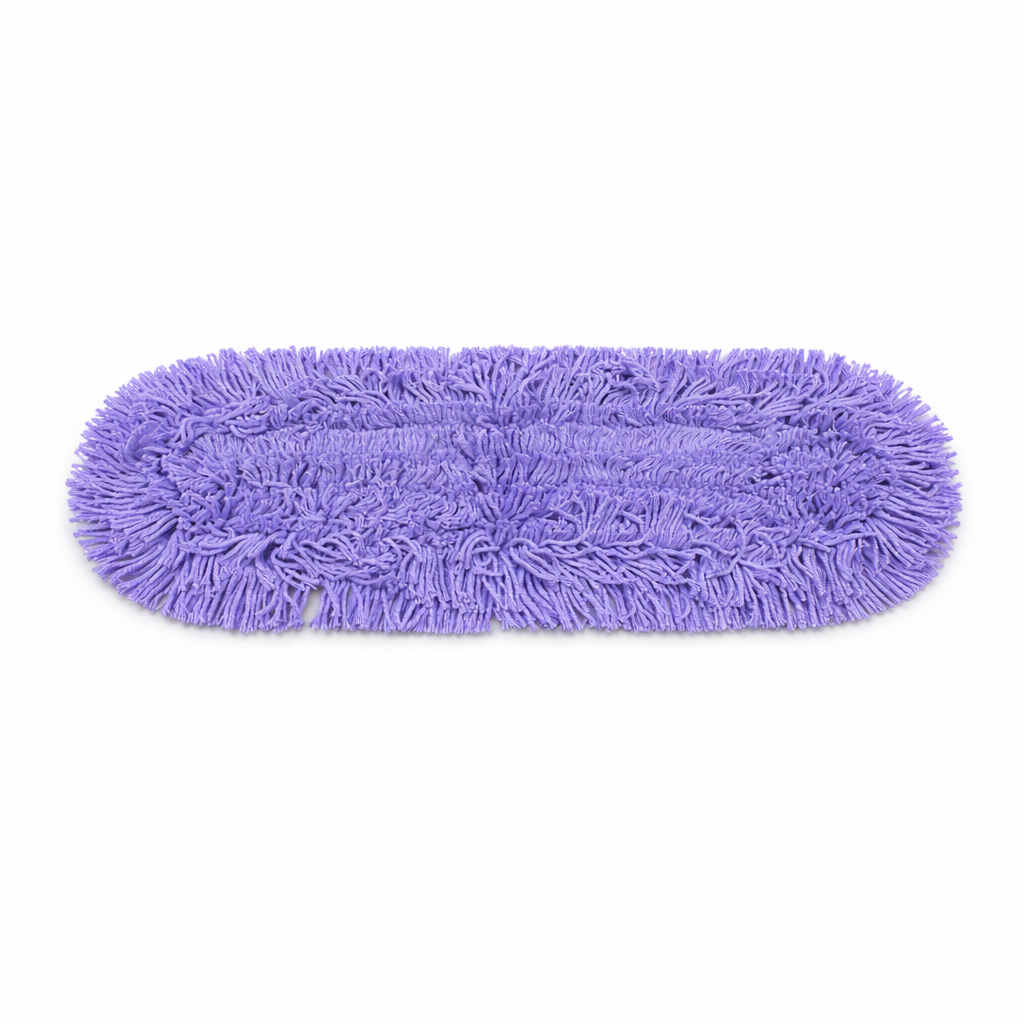 Dust Mop Head - Tie-On 18", 24", 36", 48", Blue