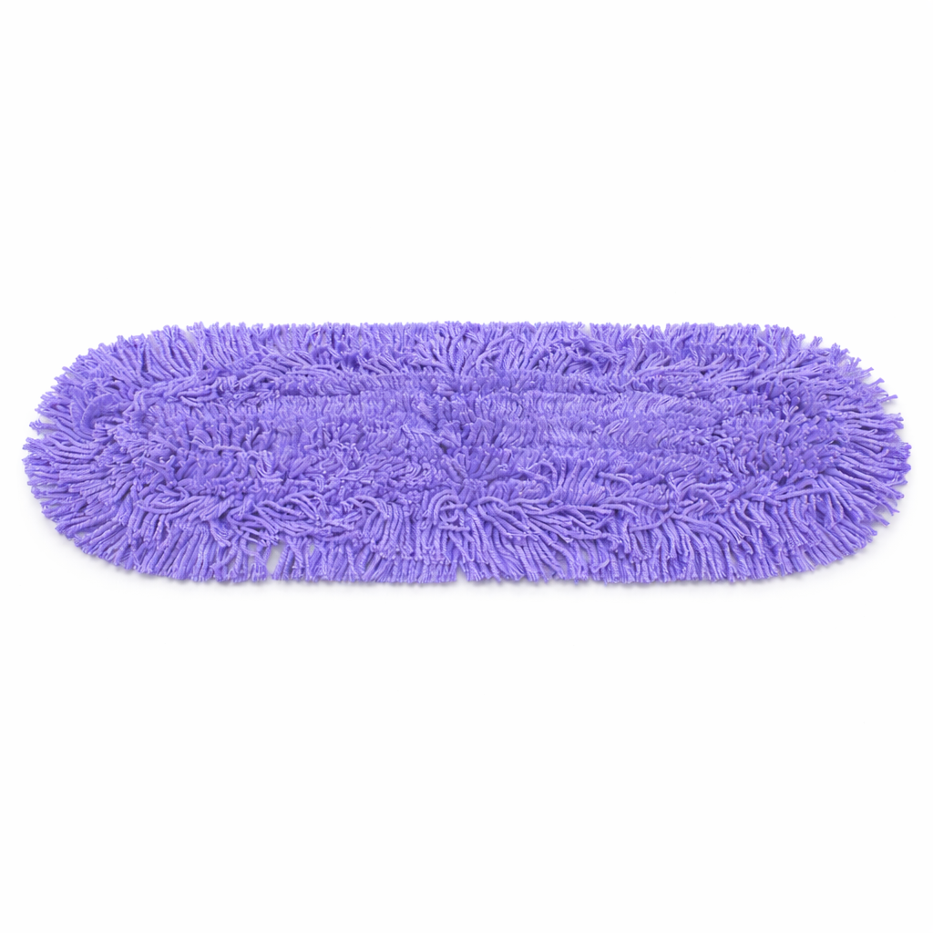 Dust Mop Head - Tie-On 18", 24", 36", 48", Blue