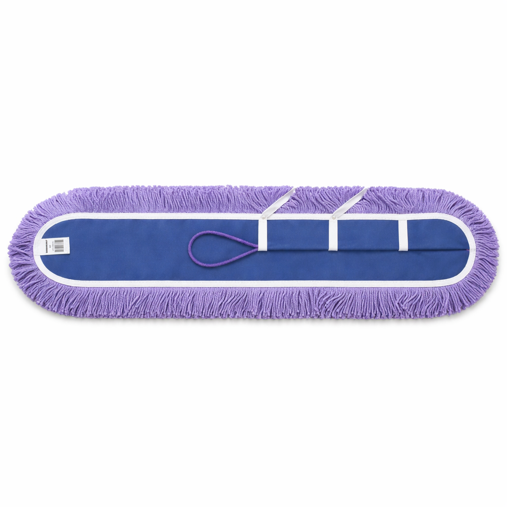 Dust Mop Head - Tie-On 18", 24", 36", 48", Blue