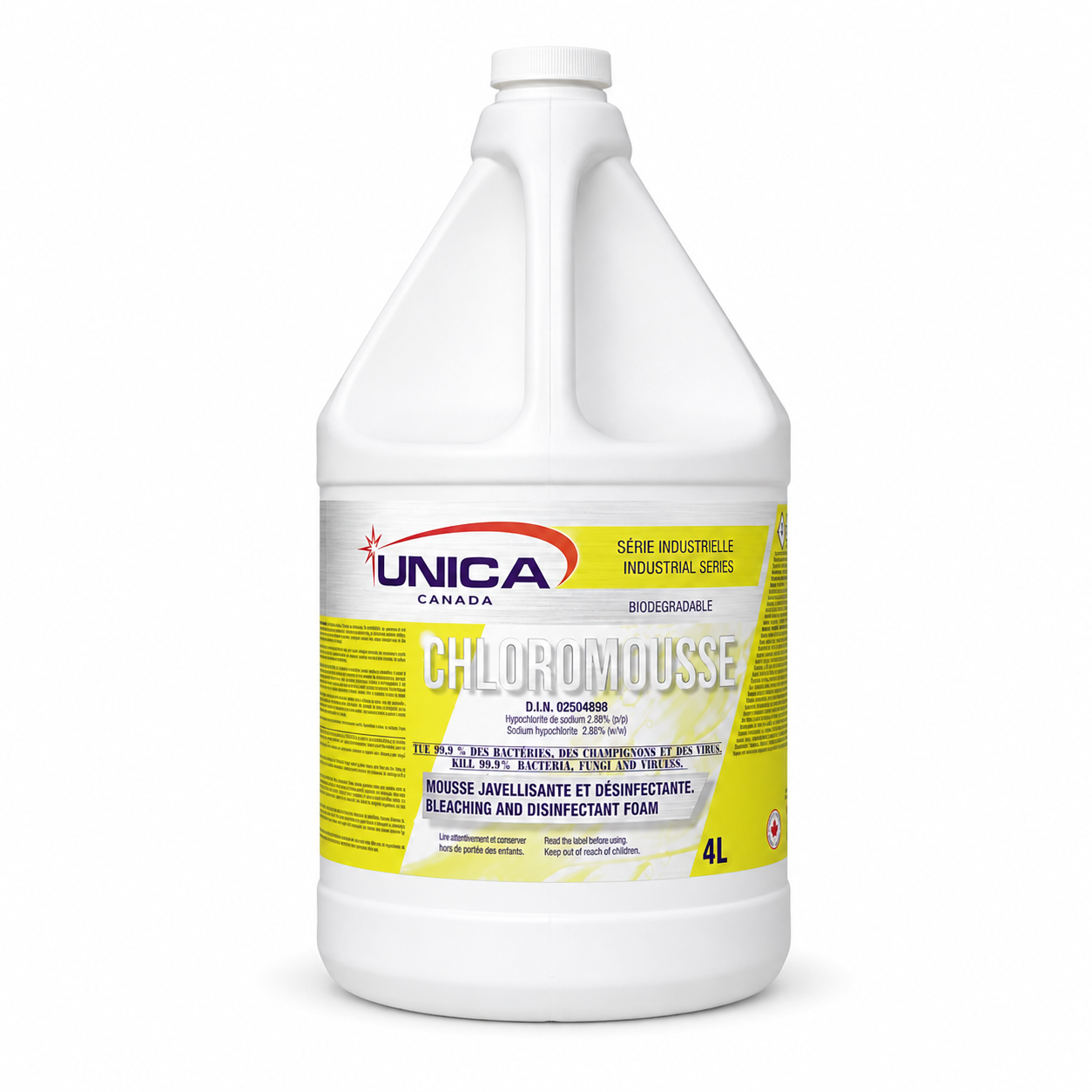 Chloromousse - Bleaching & disinfectant foam - 4L