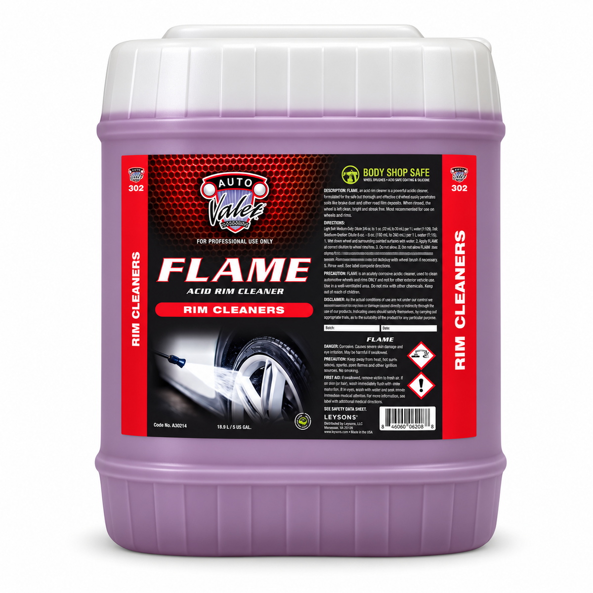 Flame - Acid Rim Cleaner - 18.9L - Auto Valet