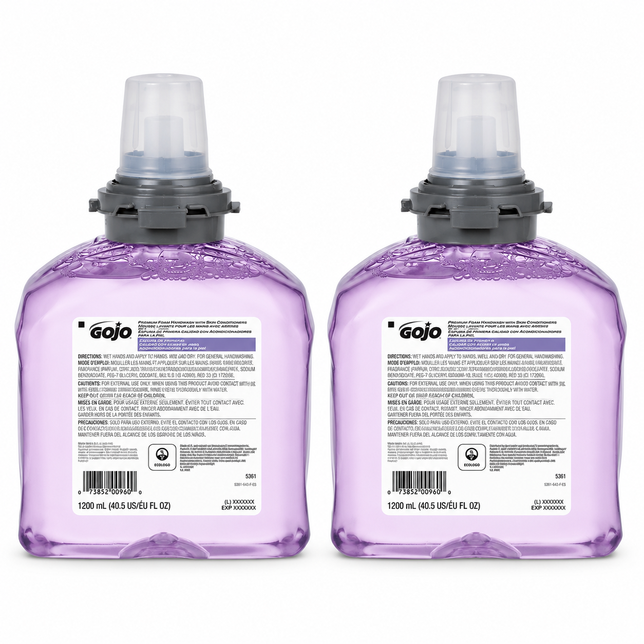 Gojo - Premium Foam Handwash Refill - TFX Dispenser - Fresh Scent - 1.2L (2 per Case)