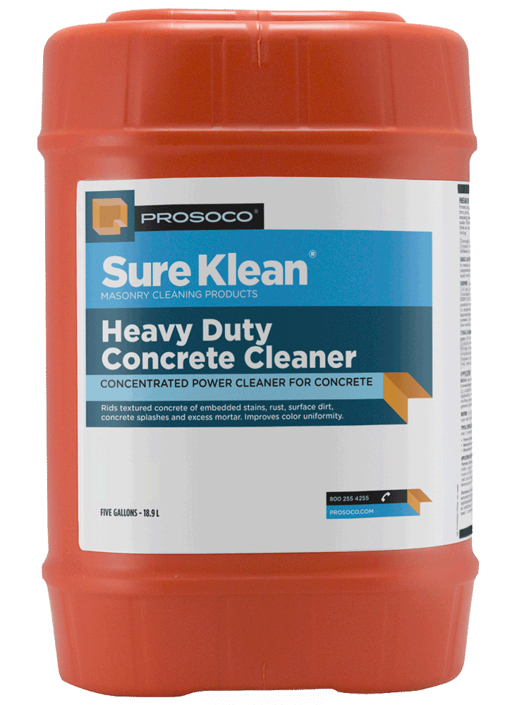 Nettoyant béton ultra-puissant - Sure Klean - Prosoco - 3,8L