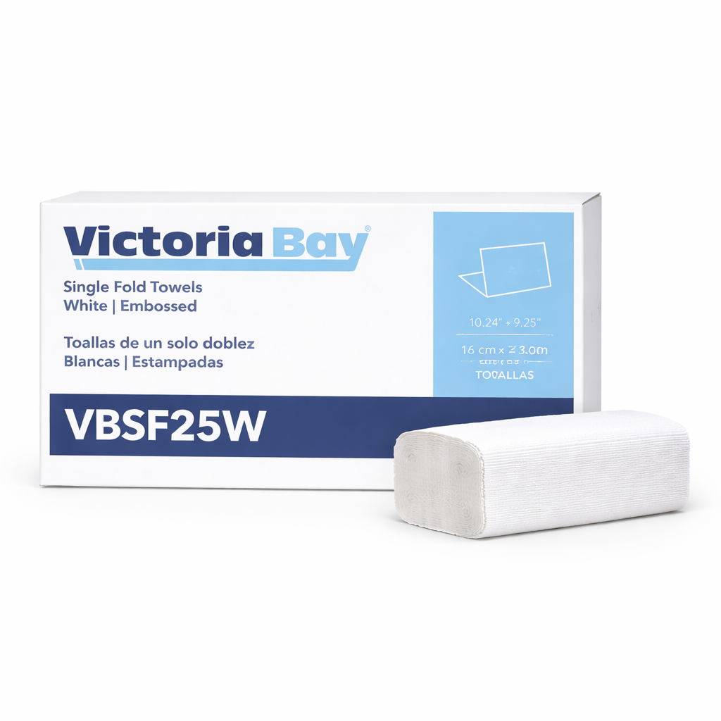 Single Fold Hand Paper Towel - 16 Pack (250 sheets)