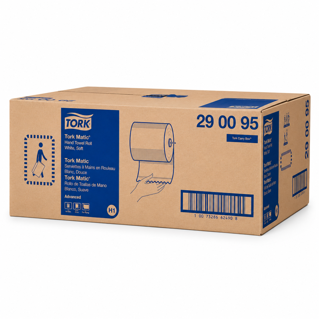 Tork Matic - Advanced Soft Hand Towel - 6 Pack x 900' - 290095