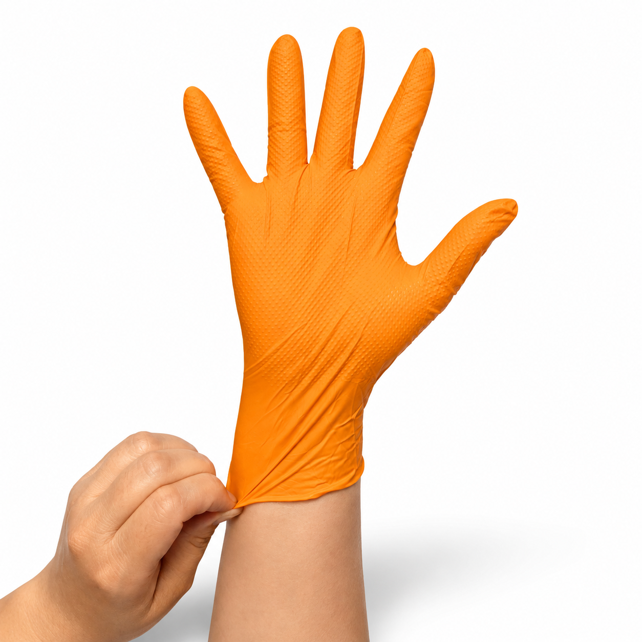 Gants en nitrile, sans poudre, sans latex - 100 par paquet - Black Forte par Viking