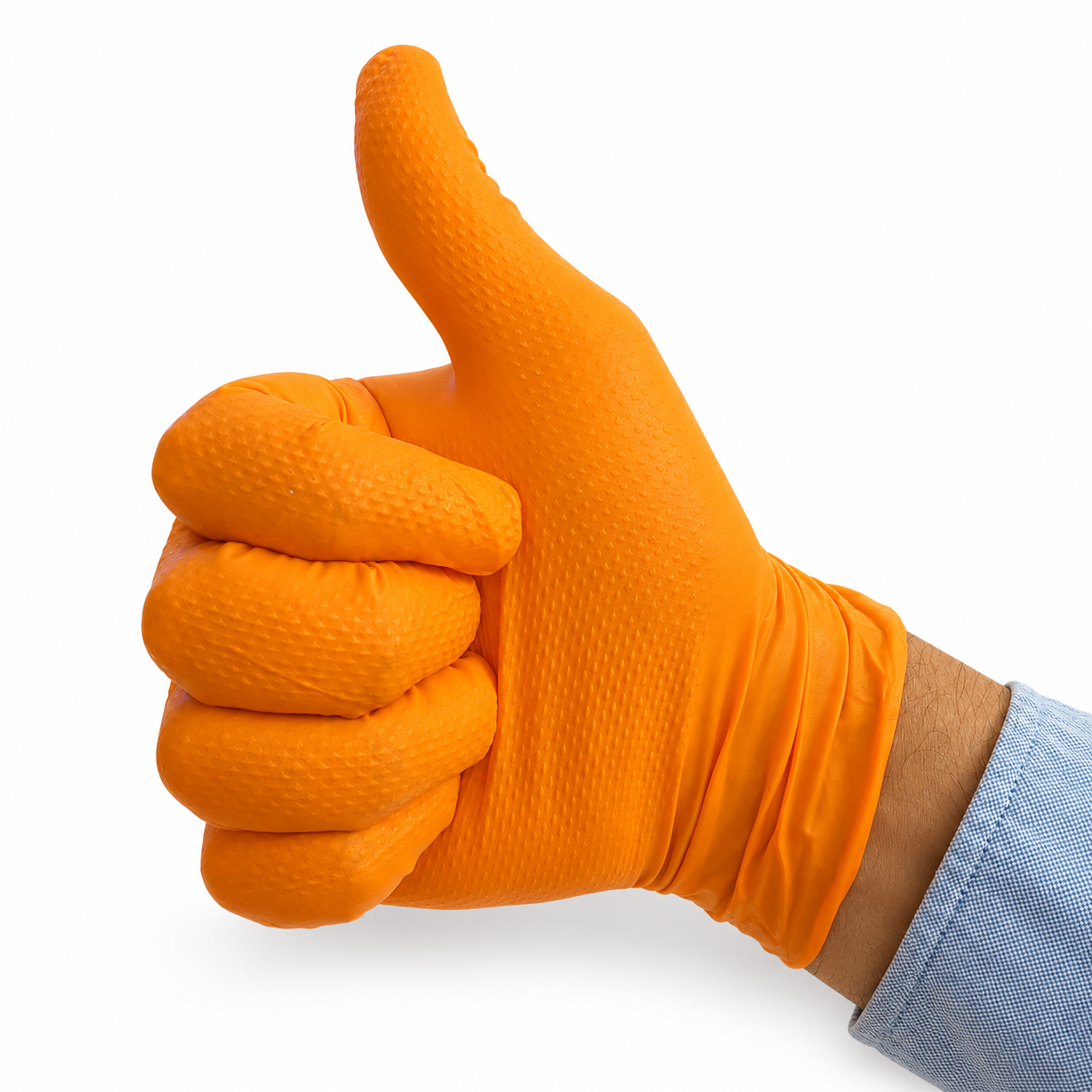 Gants en nitrile, sans poudre, sans latex - 100 par paquet - Black Forte par Viking