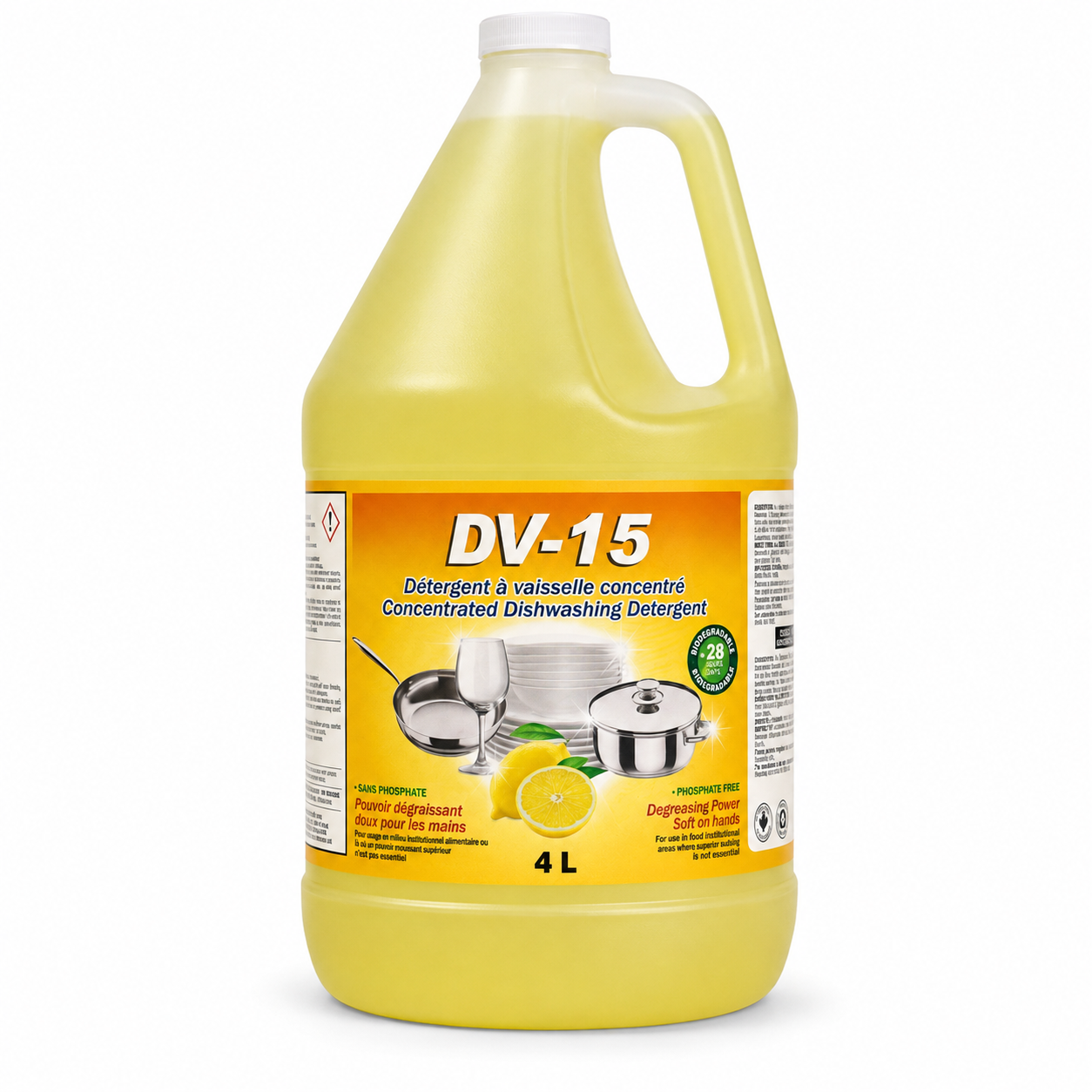 DV-15 - Concentrated Dishwashing Detergent - 4L