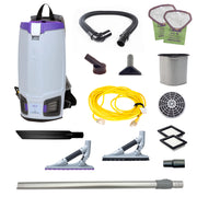 ProTeam - GoFit Super Coach 10 - Dry Backpack Vacuum 10qt