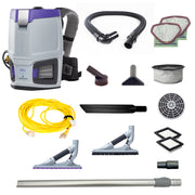 ProTeam - GoFit Super Coach 3, Dry Backpack Vacuum 3qt