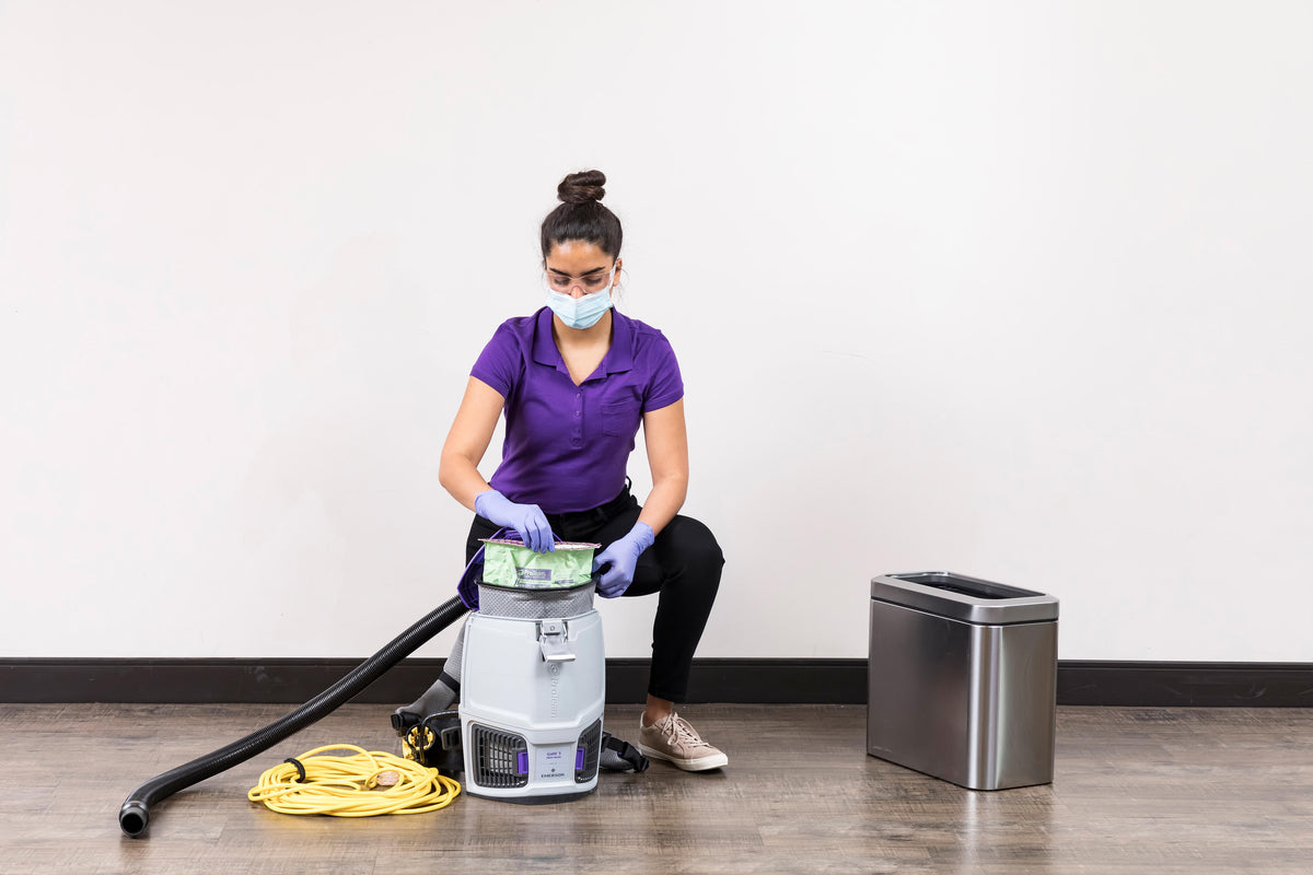 ProTeam - GoFit Super Coach 3, Dry Backpack Vacuum 3qt