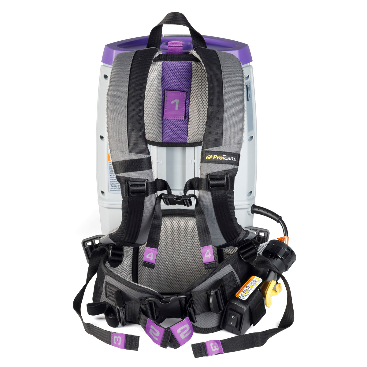 ProTeam - GoFit Super Coach 6 - Dry Backpack Vacuum 6L