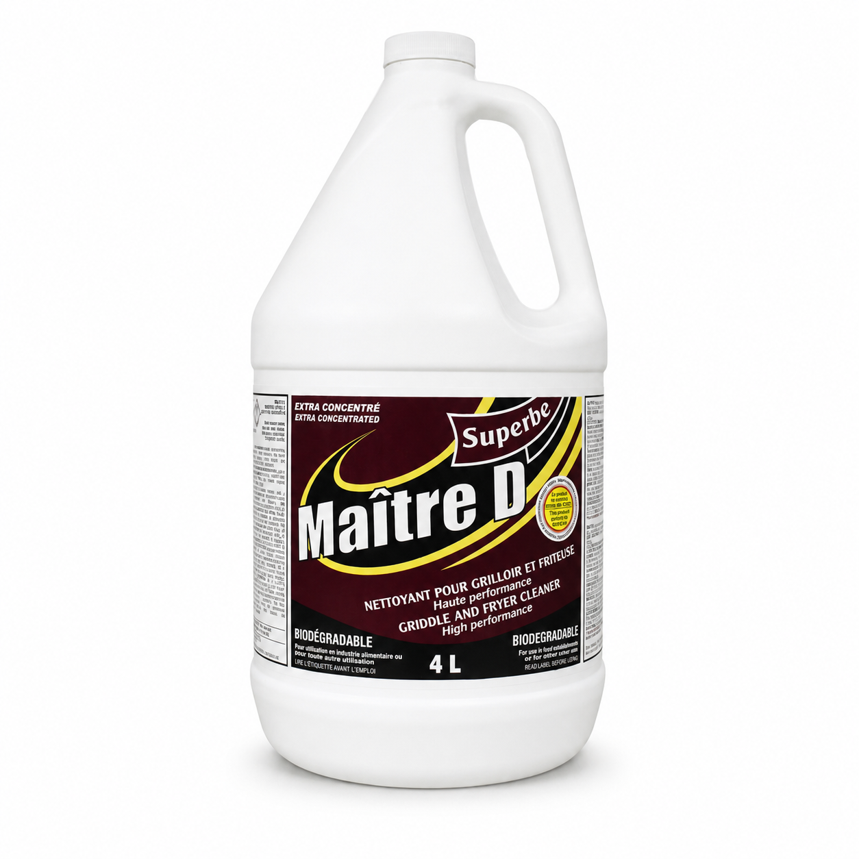 Maitre D - Griddle and Fryer Cleaner - High Performance - 4L - Superbe