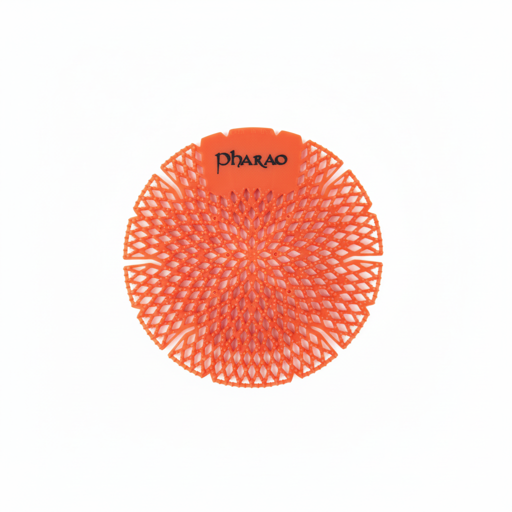 Pharao Urinal Screen – Orange-Red
