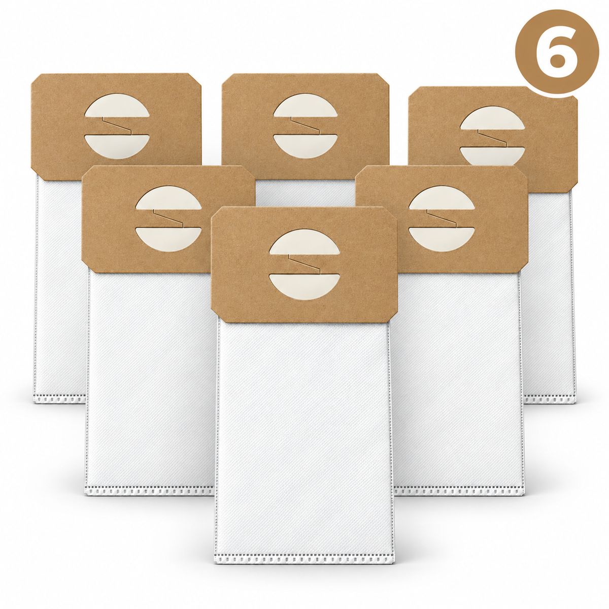 Proteam - HEPA Microfilter Vacuum Bags, Proforce 1200xp, 1500xp, Electrolux (6 Pack) - Johnny Vac