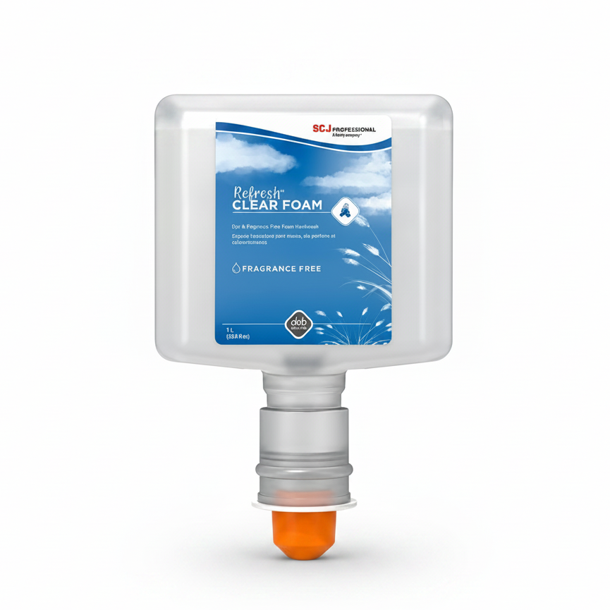 SCJ Refresh™ - Clear Hand Foam Wash - 1.2L, 3/Case