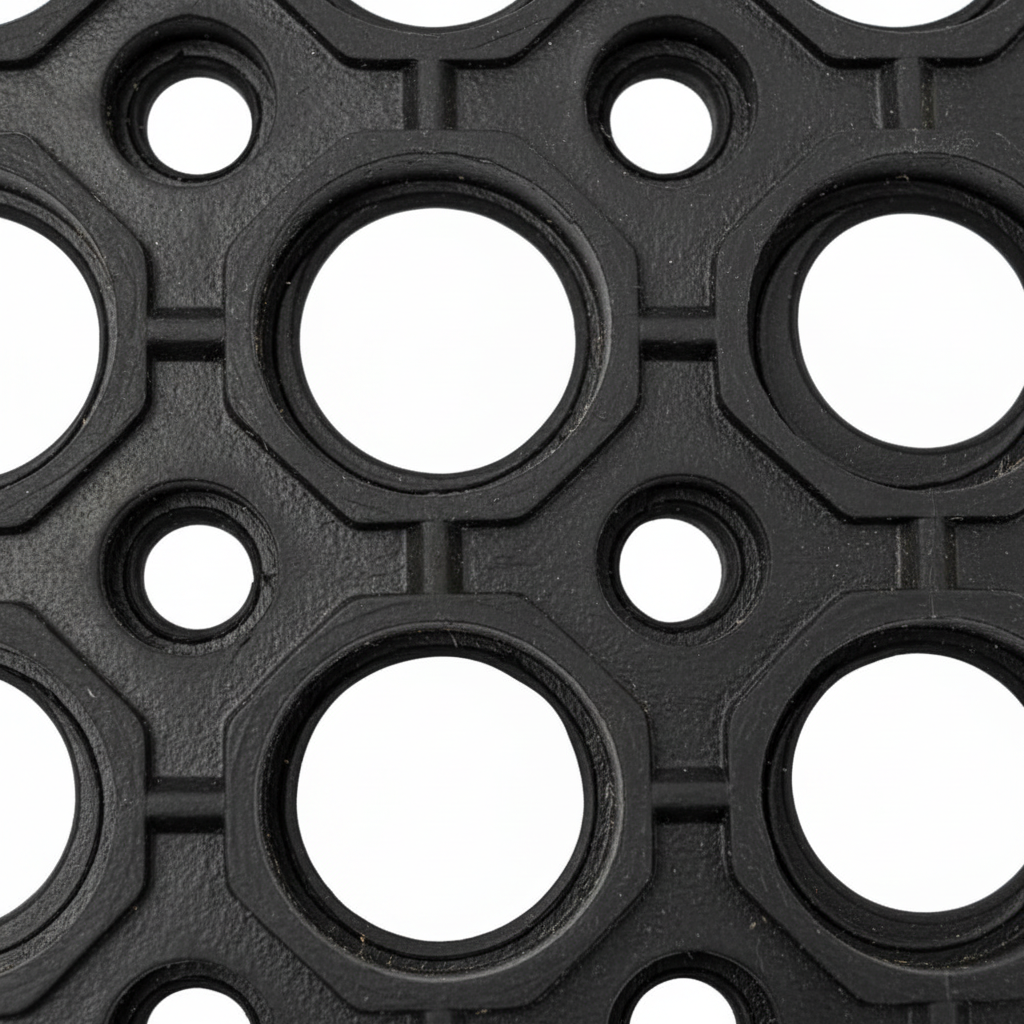 Rubber Mat Close-Up Detail