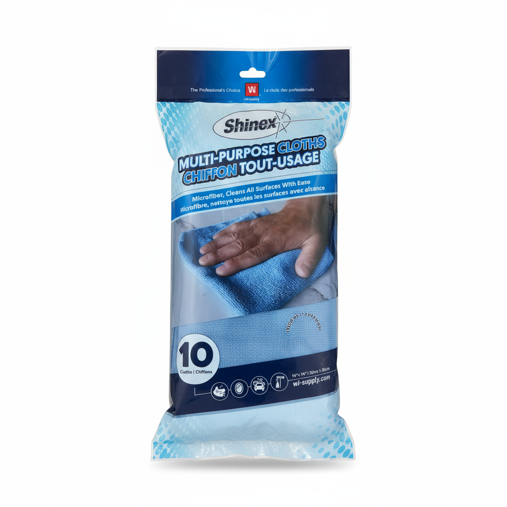 Shinex Multi-Purpose Cloths – Blue