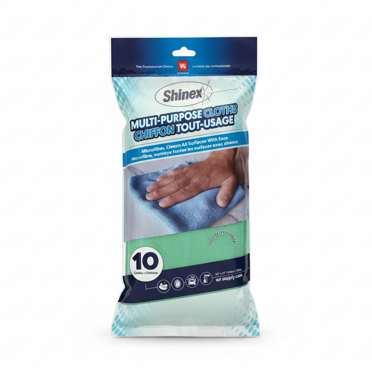 Shinex Multi-Purpose Cloths – Green