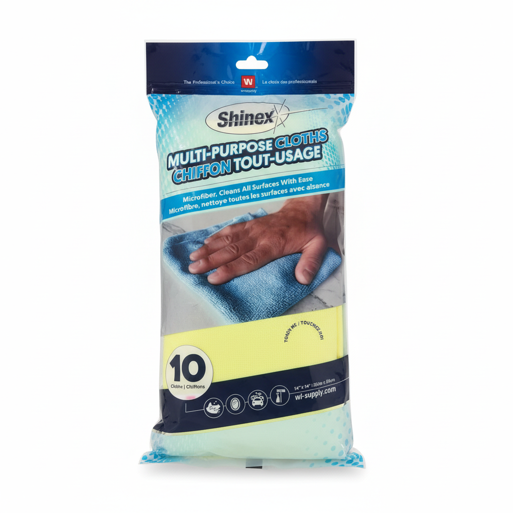 Shinex Multi-Purpose Cloths – Yellow