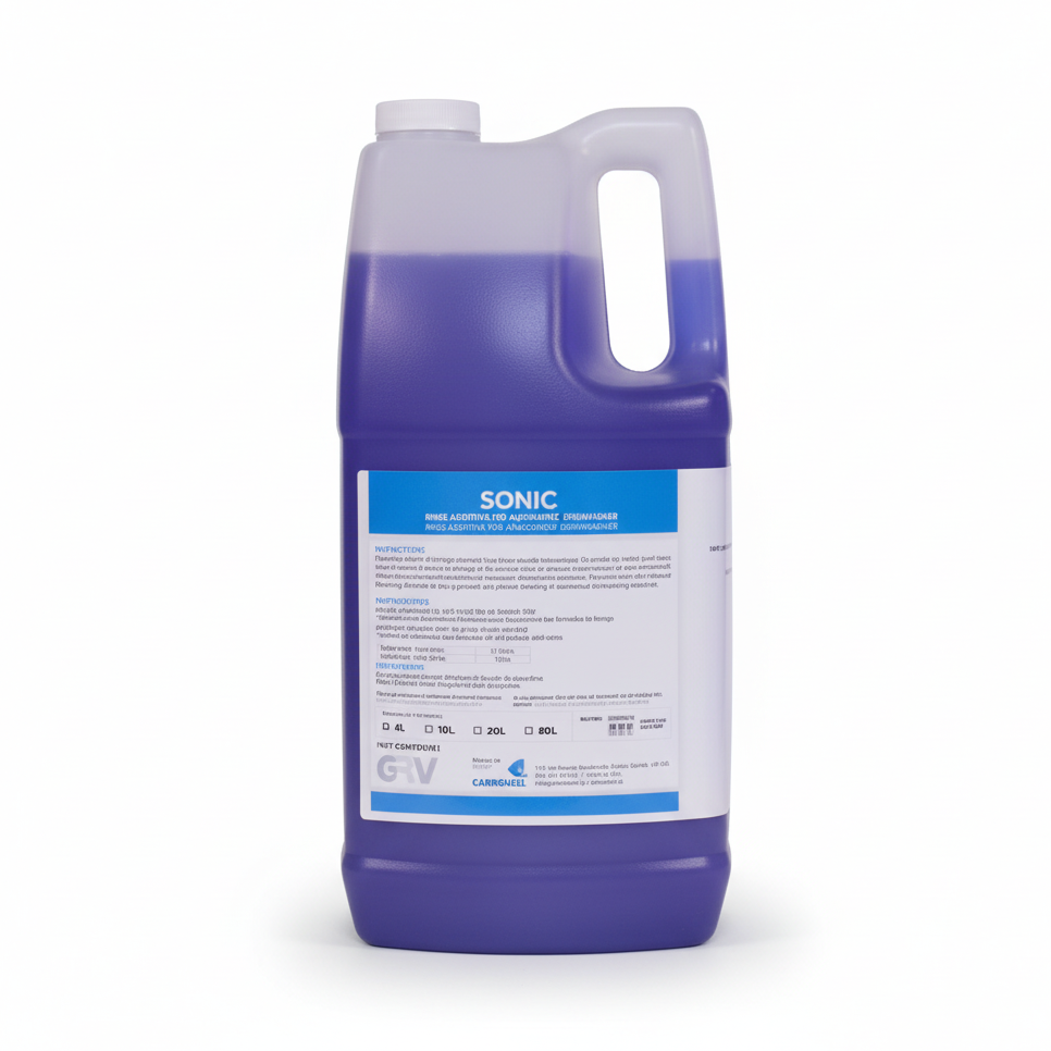 SONIC - Mechanical warewashing hi temperature rinse agents 4L, 20L – 1001